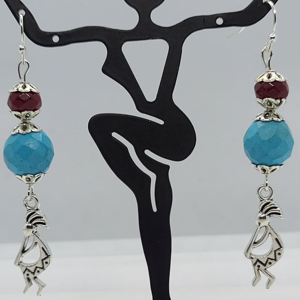 Kokopelli earrings